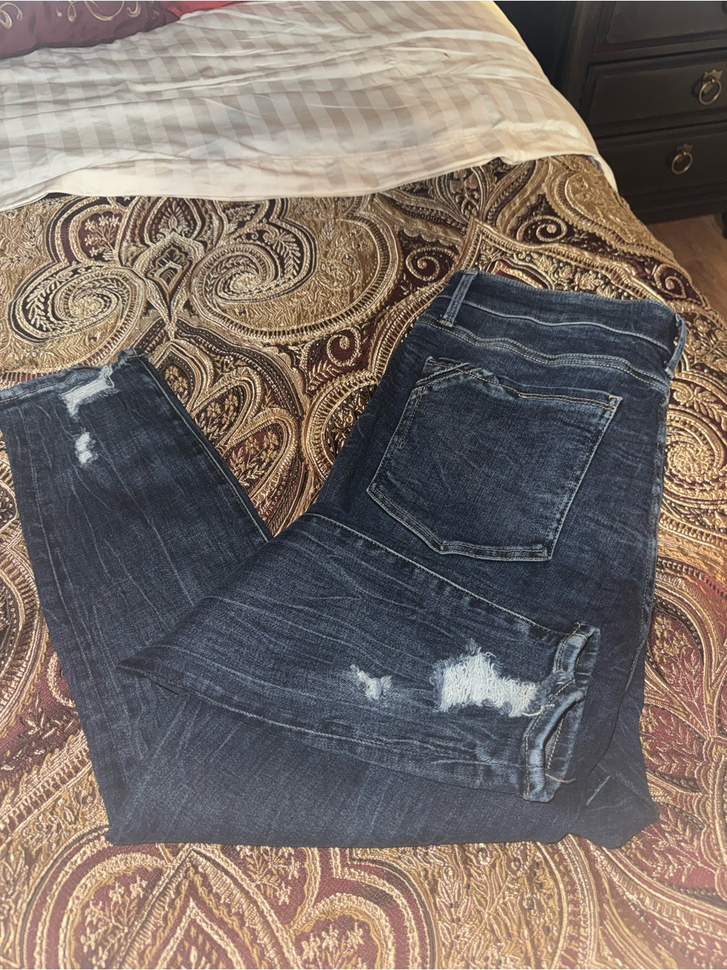 Women’s Buckle Jeans Ankle Skinny Size 34